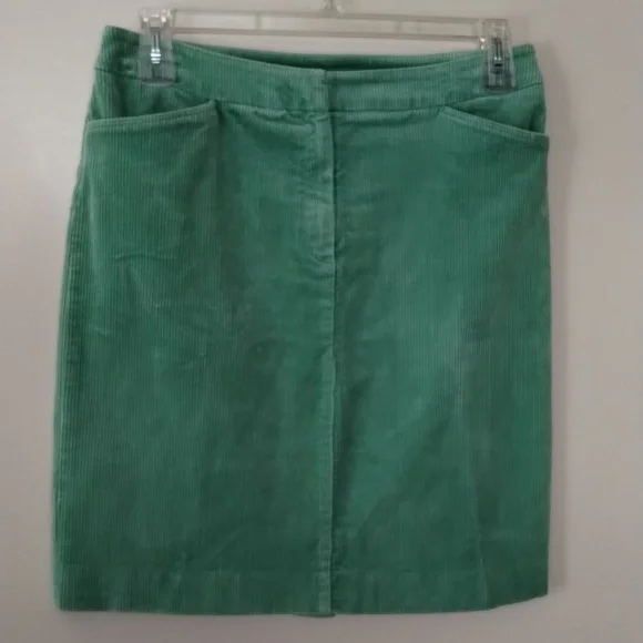 Jupe Jones New York Signature - Taille 18W - Midi à étages En Coton Marron - Occasion Très Bon état